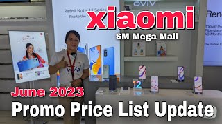 XIAOMI Promo Price List Update June 2023 Xiaomi Redmi Note 12 Pro 4G Note 12s 12 Pro 5G 12 Pro [upl. by Eusadnilem]