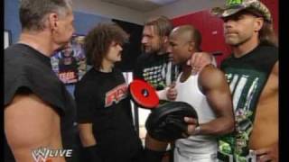 Mr McMahon Carlito DX amp Floyd Mayweather Segment [upl. by Kaitlynn737]