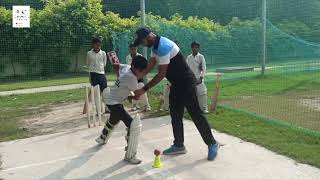 Front foot drive cricket cricketlover sports battingpractice [upl. by Narton982]