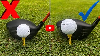 GOLF DRIVER SETUP POSITION Top 5 Fundamentals [upl. by Rednasxela728]