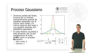 Modelado del ruido en sistemas de comunicación   UPV [upl. by Collins]