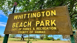 Whittington Beach Park 🌴 in Hawaii [upl. by Amlez]