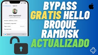 Desbloqueo Iphone Bypass Hello Gratis con Broque Ramdisk Actualizado [upl. by Benedix]