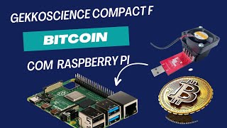 Como Minerar Bitcoin Com GekkoScience Compact F 220 400 GH USB Bitcoin Miner e Raspberry Pi 1 [upl. by Terri]