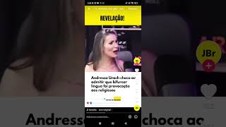 ANDRESSA URACH BLASFÊMIA CONTRA A IGREJA E CRISTO [upl. by Mariko]