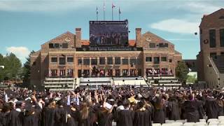 CU Boulder Commencement 2018  A day to remember [upl. by Ameluz993]