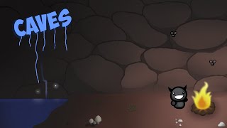 Isaac Rebirth Caves Арт [upl. by Naitsirt]