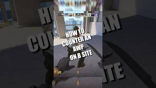 HOW TO COUNTER AN AWP ON B SITE cs2 shorts [upl. by Onileva148]