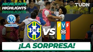 HIGHLIGHTS amp GOALS  Brasil vs Venezuela  CONMEBOLEliminatoria 2023 [upl. by Kornher]