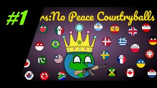 Dictators No Peace Countryballs Gameplay Part 1 [upl. by Asiram]