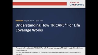 Understanding How TRICARE For Life Coverage Works [upl. by Olimac]