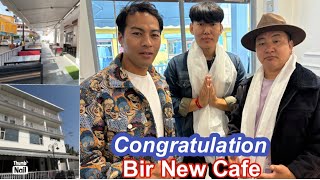 Congratulation Tibet Dorjee  New Cafe 🍵  YouTube struggle  Tibetan Vlogger  New vlog [upl. by Ledba]