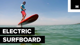 Electric surfboard moves without waves [upl. by Bab]