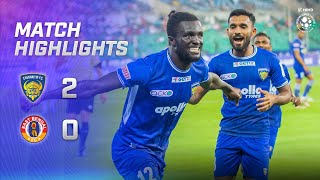 Highlights  Chennaiyin FC 20 East Bengal FC  MW 20 Hero ISL 202223 [upl. by Valerio]