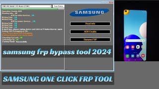 SAMSUNG FRP ENABLE ADB TOOL 2024  Samsung QUALCOM FRP REMOVER  ADB MTP Mode [upl. by Ryan]