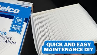 How to Replace the Cabin Air Filter on a 20192024 Chevy Silverado [upl. by Rramahs]