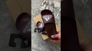 adidas adilette shower Slide Unboxingshorts [upl. by Namrac236]