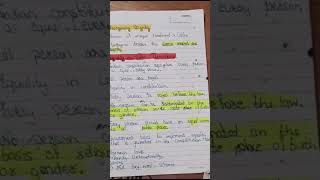 Notes Of Class 7 Ch 1 ON EQUALITY  Easiest Notes Of Class 7 Ch 1 ON EQUALITY educationalvideo [upl. by Sudoeht493]