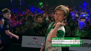 Dutch Open Darts 2022  Boys under 14 Final [upl. by Small]