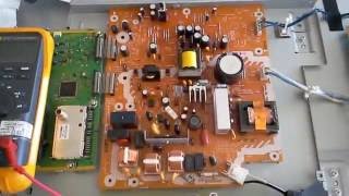 How to repair Panasonic TC32LZ800 not starting up or starting with no screen TNPA4467 [upl. by Nadia]