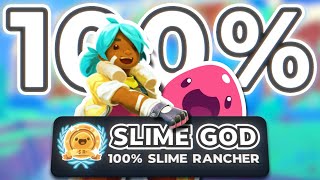 I Spent 24 Hours 100ing Slime Rancher [upl. by Acassej]