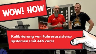 Aufzeichnung Kalibrierung von Fahrerassistenzsystemen mit ACS cars [upl. by Esma]