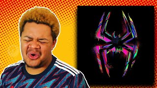 SPIDERMAN ACROSS THE SPIDERVERSE SOUNDTRACK  Metro Boomin  ALBUM REACTION [upl. by Htebaras]