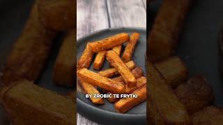 DWUDNIOWE FRYTKI 🍟 coocharz frytki jedzenie przepis shorts [upl. by Alehs432]