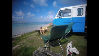 Last trip with our VW LT Campervan to Scotlands Outer Hebrides in Summer 2023 Part 1 [upl. by Reich]