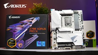 VLOG ALL WHITE Motherboard  Z790 AORUS PRO X Unboxing amp Overview Ph [upl. by Fini]