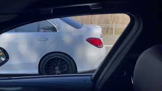 Bimmer Vs Benz  M Vs AMG  2020 X3 M40i Roll Races Vs 2020 C43 AMG [upl. by Ackley926]