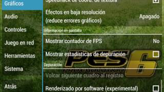 PES 6  Configuración emulador PPSSPP [upl. by Nylanna]