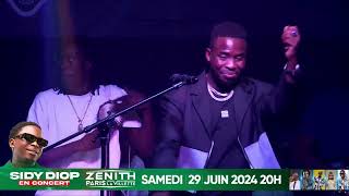 Sidy Diop  Live performance au BARAMUNDI du 180524 [upl. by Tisbe]