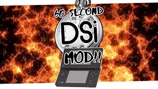 Modding a DSi in 60 Seconds  DSi Mods Made Easy shorts [upl. by Akisej]