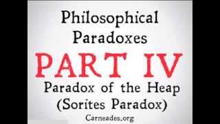 The Paradox of the Heap 90 Second Philosophy [upl. by Rehpotsirhc]