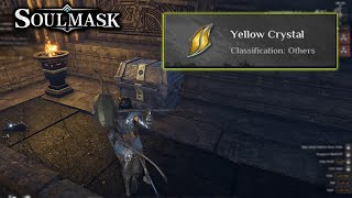 SOULMASK  Yellow Crystal location  Ancient Lab in Southern Wasteland [upl. by Francie496]