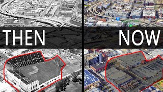 Demolished MLB Stadiums THEN amp NOW  Matching Up Exact Location With Landmarks amp Google Earth [upl. by Edin]