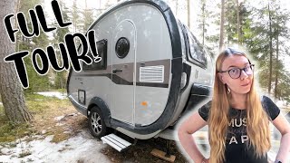 FULL TOUR of This Tiny Camper Trailer  Tabbert Tab 320 Offroad [upl. by Nossaj712]