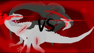 indominus rex VS skull crawler [upl. by Mairym]