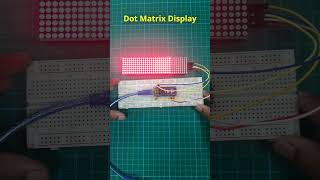 Max7219 LED Matrix Display with Arduino  diy electronics [upl. by Eelarat]