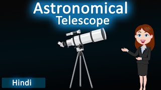 Astronomical Telescope 3D Animated Explanationclass 12th physicsRay optics ampoptical instrument [upl. by Ttenna892]