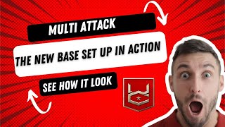 the new base set up in acction multi attack see how it works [upl. by Oramlub796]