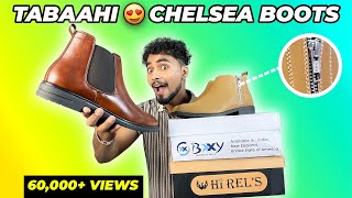 🔥5 BEST Budget Chelsea Boots For Men Under ₹1000  Amazon Haul 2023 [upl. by Iahs584]