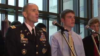 Dying Soldier Sings quotTell My Fatherquot with his Son [upl. by Krantz]