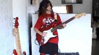 Lead Guitar Solo by Jacqueline Mannering [upl. by Asimaj]