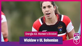 Wicklow v UL Bohemian  EnergiaAIL Highlights Womens Div 1 Rd 6 [upl. by Chiang]