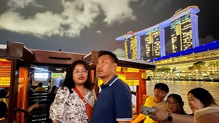 Fantastic Singapore River Cruise Ride singapore travel fun 🇸🇬🇳🇵 [upl. by Manoff]