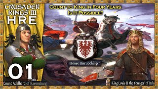 1 Crusader Kings III Roleplay Holy Roman Empire  Heirs of Charlemagne Rebuild Frankish Empire [upl. by Ryle499]