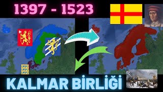 Kalmar Birliği  İskandinav Tarihi  Haritalı Anlatım [upl. by Ziagos]