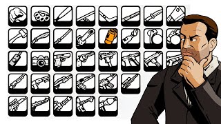 ¿Dónde encontrar TODAS LAS ARMAS DE GTA LIBERTY CITY STORIES [upl. by Naujej]